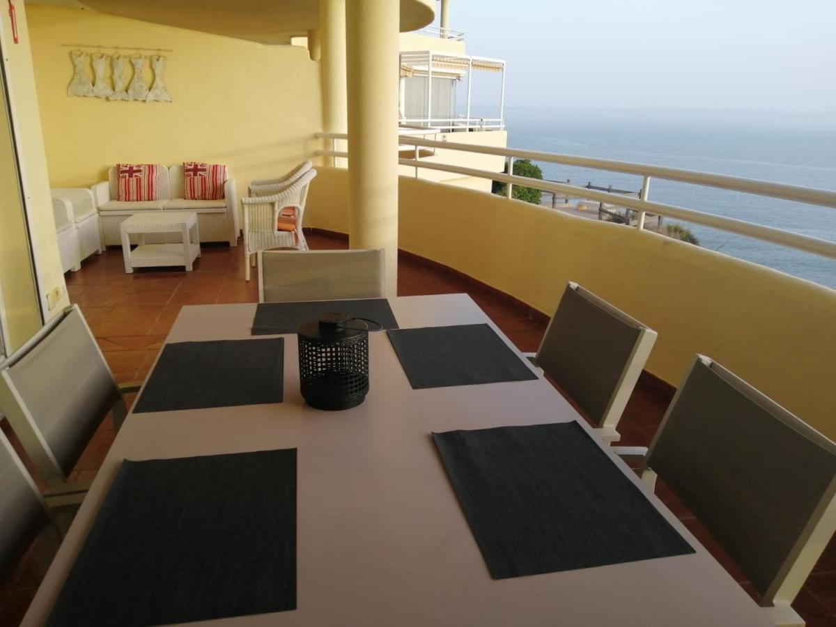 Holidays2Benalmadena Torrequebrada Sea View Front Beach With Pool Parking & Terraces ภายนอก รูปภาพ